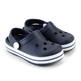 

Сабо детские, цвет тёмно-синий, размер 28