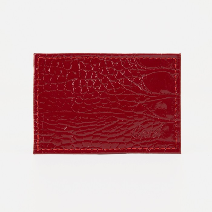 Картхолдер, цвет красный