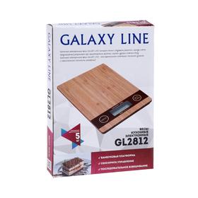 Весы кухонные Galaxy LINE GL 2812, электронные, до 5 кг, LCD-дисплей, коричневые от Сима-ленд