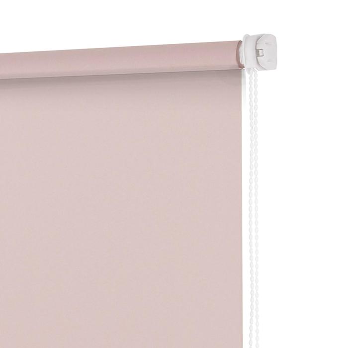 фото Рулонная штора «пыльная роза», 100х160 см, цвет розовый decofest