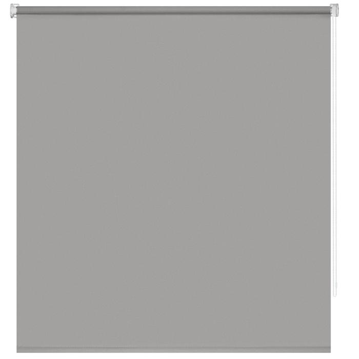 Рулонная штора «Плайн», 60х160 см, цвет каменный серый