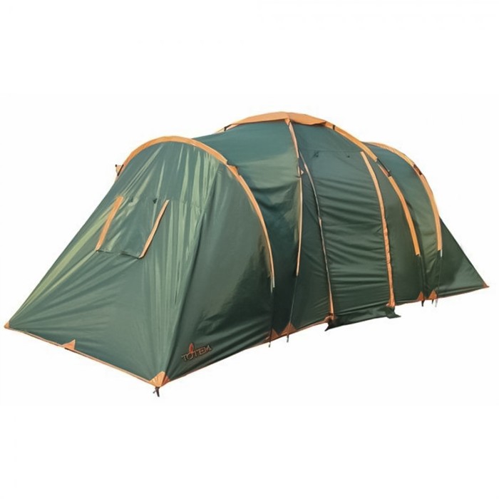 Палатка Totem Hurone 4 (V2), цвет зелёный палатка totem hurone 6 v2 цвет зелёный
