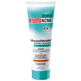 

Микро пилинг Bielita Zone Stop Acne для лица, очищающий, 75 мл