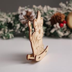 

Качалка "Тигр с хохолком", 9х11х2,1 см