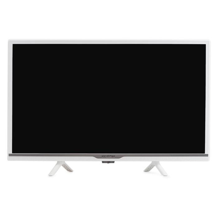 фото Телевизор hyundai h-led24fs5020, 24",1366х768, dvb-t/t2/c/s2, hdmi 2,usb 2, smart tv, белый 696448