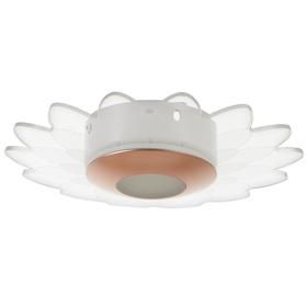 

Люстра Цветок 1х9Вт LED белый 23х23х5см