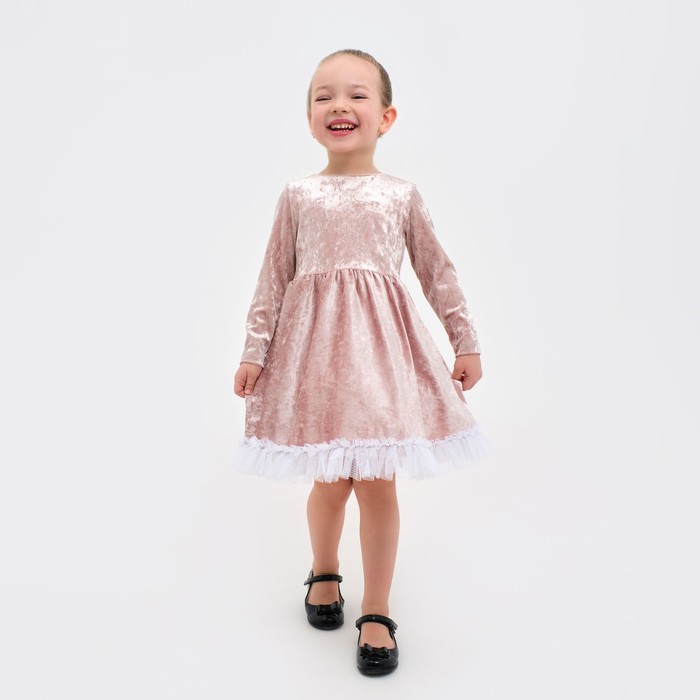 

Платье для девочки нарядное KAFTAN "Куколка", розовый, рост 110-116, р.32