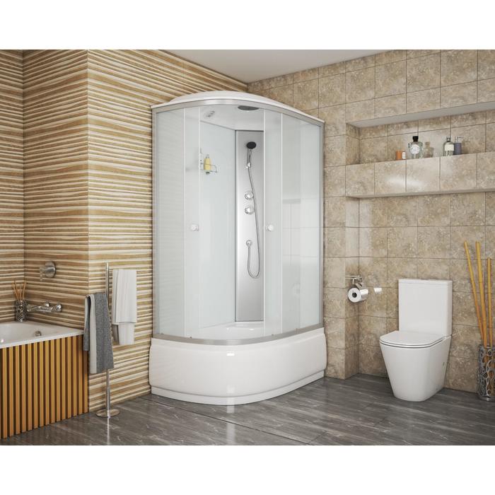 

Душевая кабина NG-7310-14R, 120х80х215 см, поддон 40 см, матовое стекло