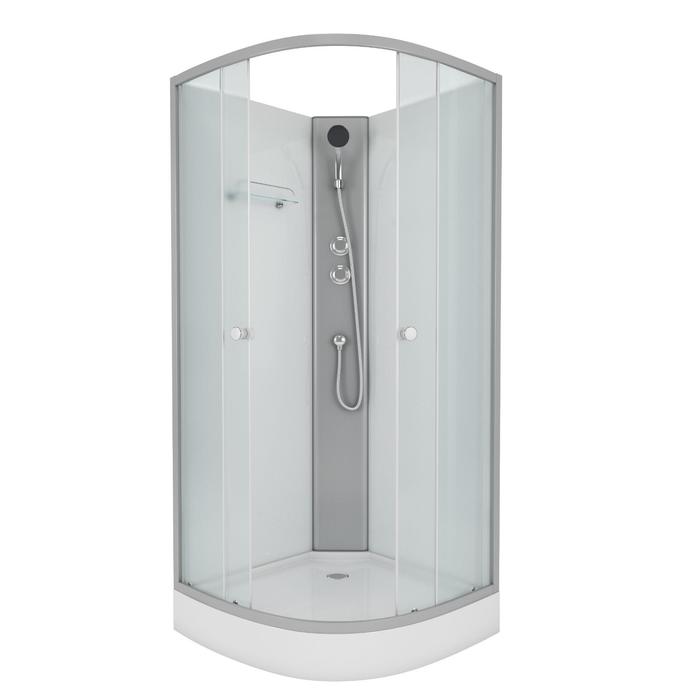

Душевая кабина NG-4301-08BK, 90х90х200 см, поддон 13 см, матовое стекло