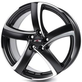 

Диск литой Alutec Shark 8x18 5x108 ET45 d70.1 Racing Black Front Polished