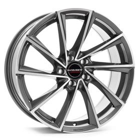 

Диск литой Borbet VTX 9.5x19 5x112 ET35 d66.5 Graphite Polished