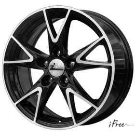 

Диск литой iFree Нирвана (КС524) 6.5x15 5x100 ET40 d67.1 Блэк Джек
