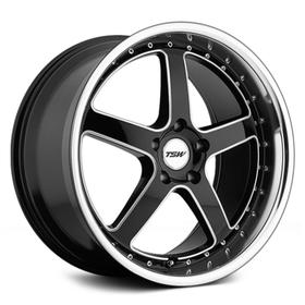 

Диск литой TSW Carthage 8x17 5x114.3 ET40 d76 Gloss Black Mirror Lip
