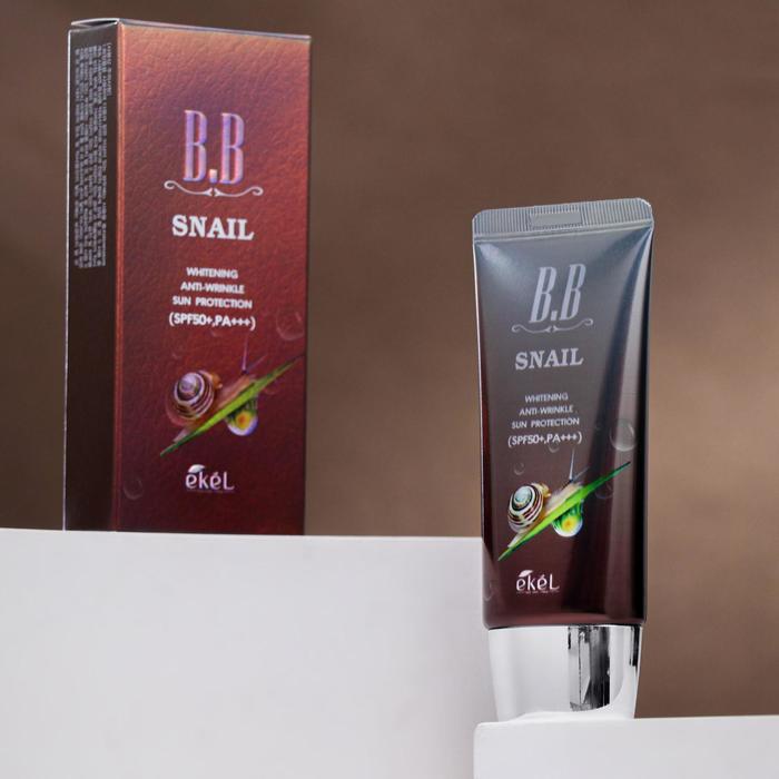 BB-крем Ekel, с муцином улитки SPF 50+/PA+++ 50 мл