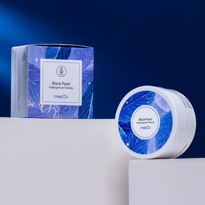 

Патчи для глаз Med B, с экстрактом чёрного жемчуга, 90 г (60 шт.)
