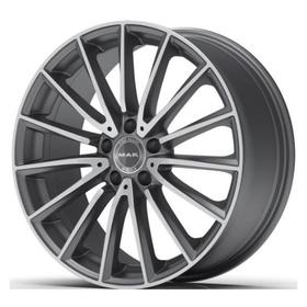 

Диск литой MAK Komet 7.5x19 5x112 ET32 d66.6 Gun Met Mirror Face