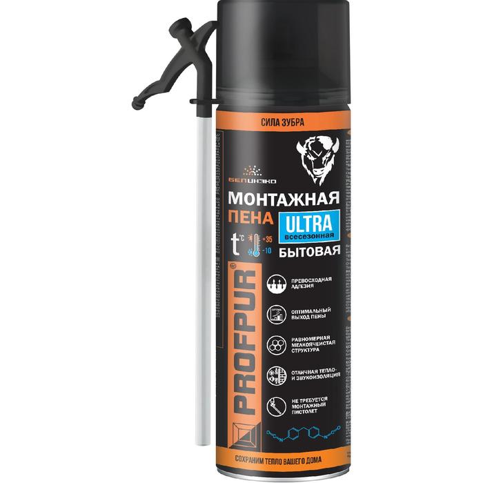Пена монтажная PROFPUR ultra 