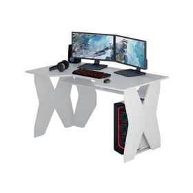 

Стол игровой Форсаж-1 1400х890х730 белый