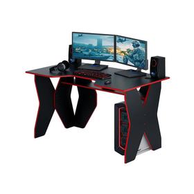 

Стол игровой Форсаж-1 1400х890х730 черный / красный