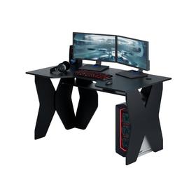 

Стол игровой Форсаж-1 1400х890х730 черный / черный