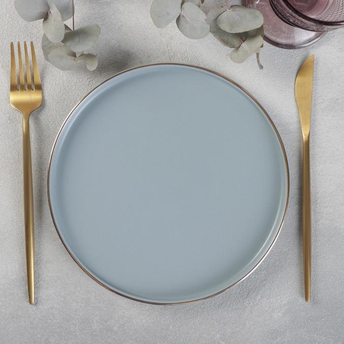Тарелка керамическая десертная «Грейс», d=20 см тарелка керамическая десертная бриз d 20 см цвет синий