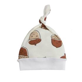 

Пеленка-кокон на молнии, с шапочкой Soft Hugs «Желуди», размер 68-74