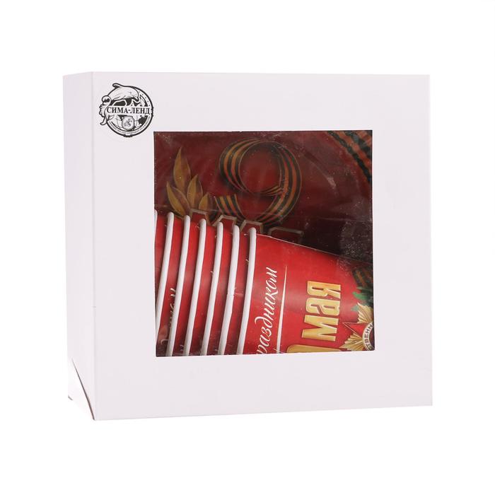 

Набор бумажной посуды «9 мая»