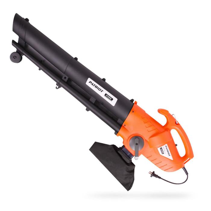 

Пылесос-воздуходув электрический PATRIOT BV2000E, 2 кВт, 730 м3/ч, 75 м/сек, измельчитель