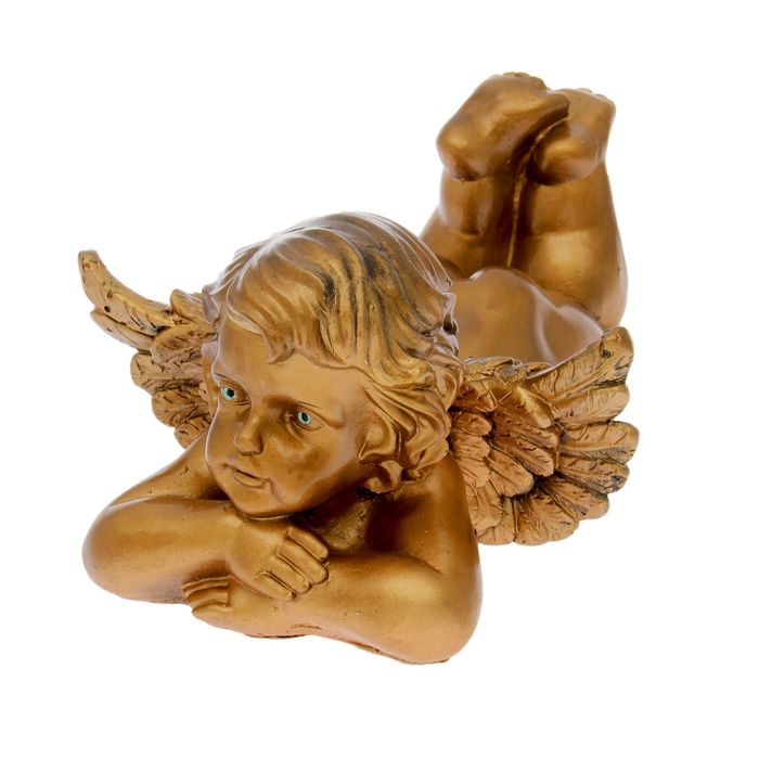 Статуэтка "Ангел лежа" бронза