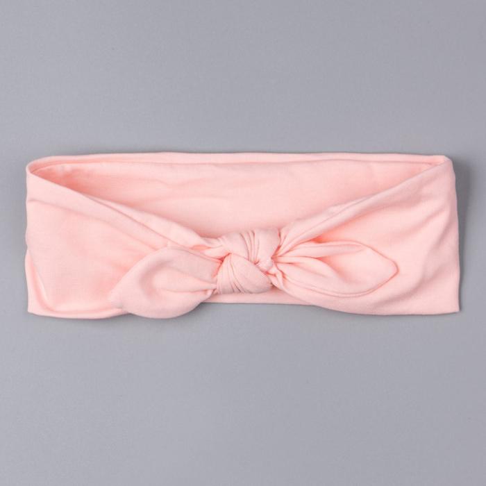 Повязка для девочки, цвет светло-розовый, размер 47-50 см (1,5-3 года)