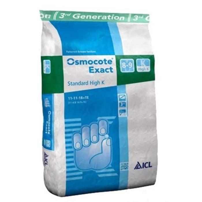 

Осмокот "Exact Standart High K" (11-11-18+мэ) 8-9 мес.,25 кг