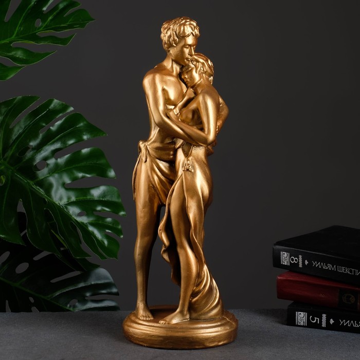 Статуэтка "Влюбленные" средняя, бронза