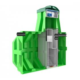 

Автономная канализация Ergobox, 4 С, залповый сброс 220 л, 0,8 м3/сут