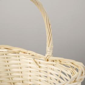 

Корзина плетеная,38х30х18х35 см, лоза