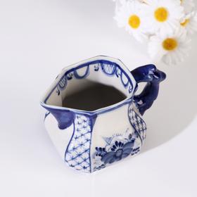 

Молочник "Ларец", гжель
