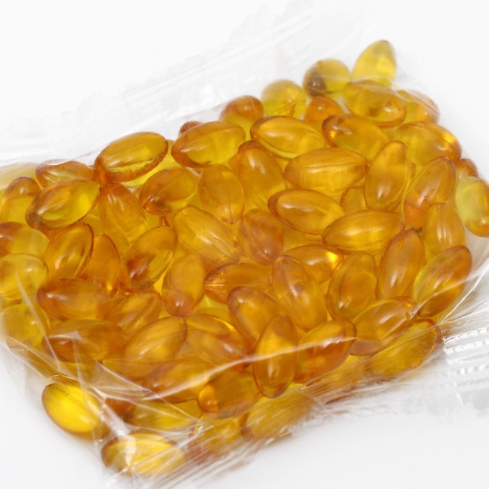 фото Льняное масло омега-3 с витамином е, 100 капсул по 350 мг vitamuno