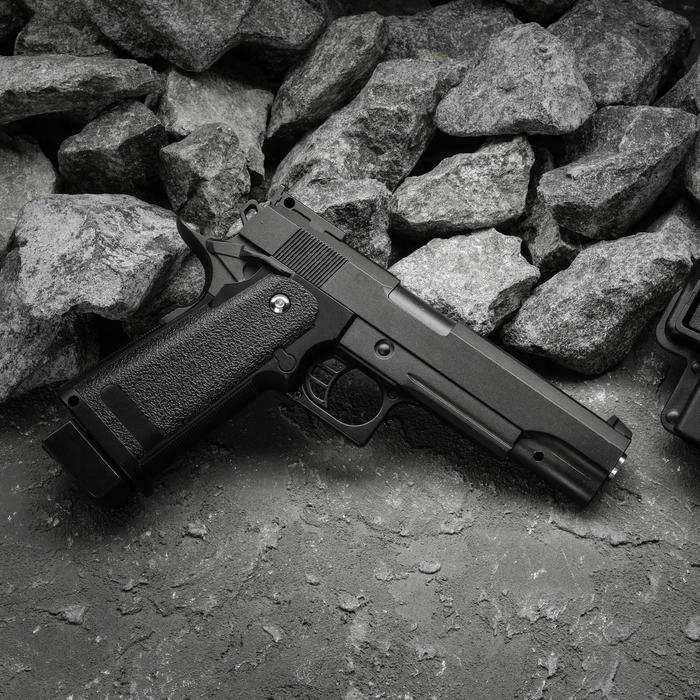 Пистолет пружинный Galaxy Beretta 92 G.052BL c ЛЦУ, 6 мм