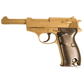 

Пистолет страйкбольный "Galaxy" Walther P38, песочный, кал. 6мм