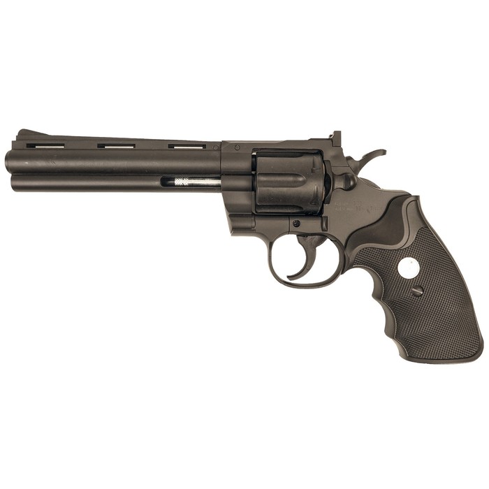 Пистолет страйкбольный Galaxy Colt Python, черный, кал. 6 мм пистолет страйкбольный galaxy colt python g 36s серебристый 6 мм