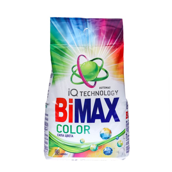 Стиральный порошок BiMax Color, автомат, 6 кг стиральный порошок bimax color автомат 6 кг