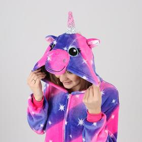 

Кигуруми для взрослых «Единорог галактический», р. L, рост 171-180 см, цвет розовый