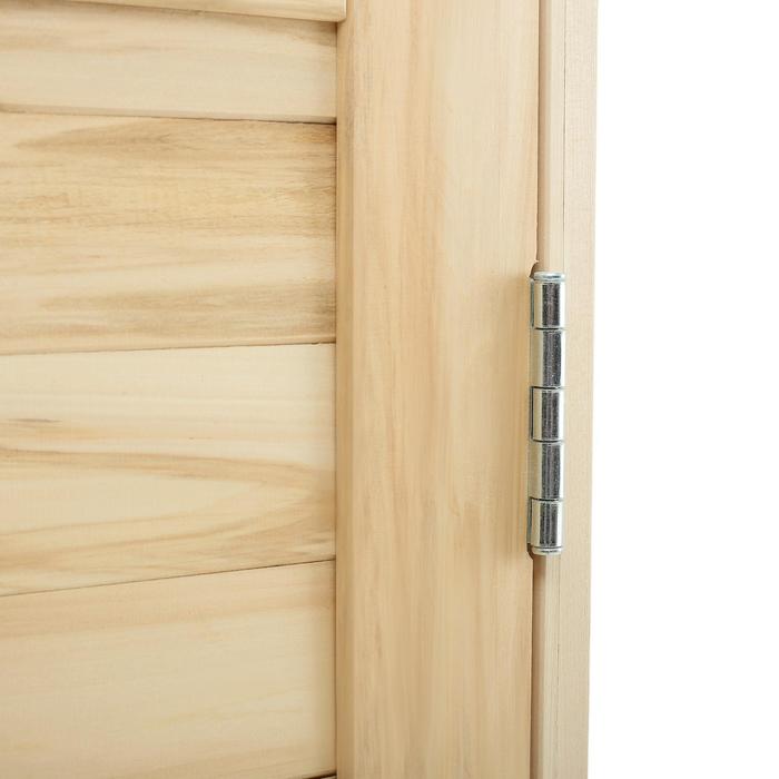 Дверь для бани из шпунтованной доски, Эконом, 170х70 см