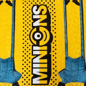 

Покрывало стеганое Непоседа «Миньоны» Black and yellow, 145х200 см