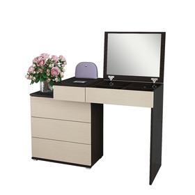 

Туалетный столик Нуар-6 117х450х780 венге / дуб молочный