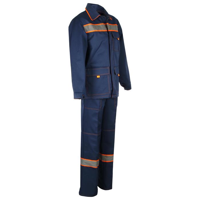Костюм рабочий для защиты от ОПЗ и МВ, куртка+брюки, размер 48-50, рост 182-188