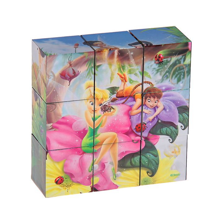 Кубики "Феи", 9 штук