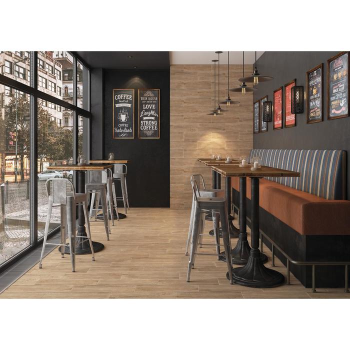 

Керамогранит Industrialwood бежевый 18,5x59,8 (в упаковке 0,99 кв.м)