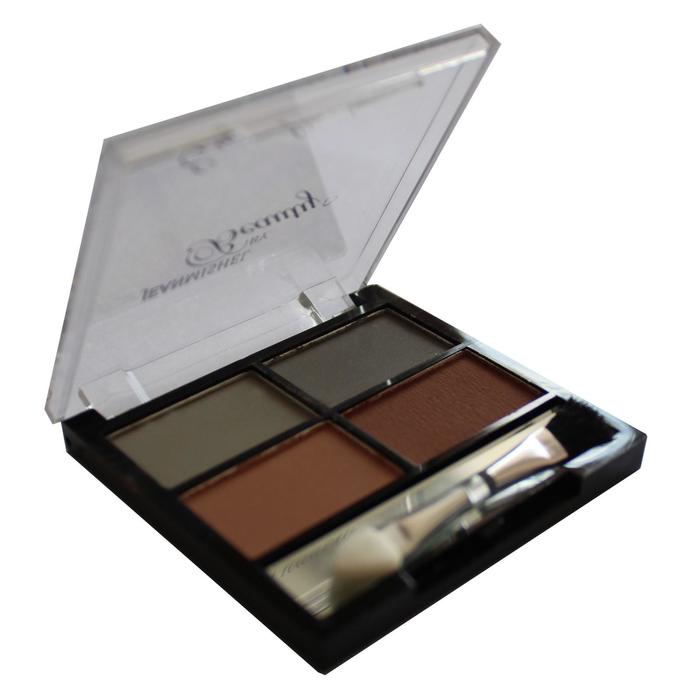 

Тени для век, Jeanmishel by beauty, матовые четырехцветные, тон 11