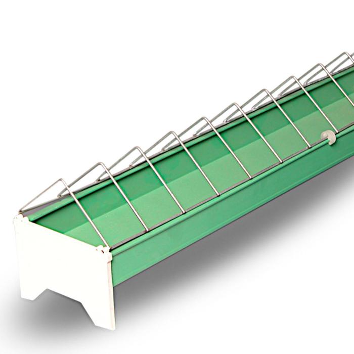 Кормушка-поилка для цыплят, 30 ячеек, лотковая, пластик