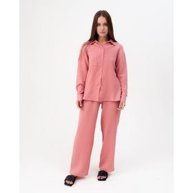 

Комплект женский (рубашка, брюки) KAFTAN Basic р. 48-50, розовый